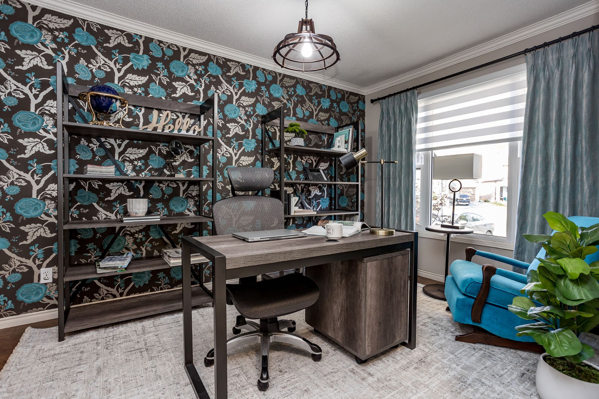 home office interior design shorewood il